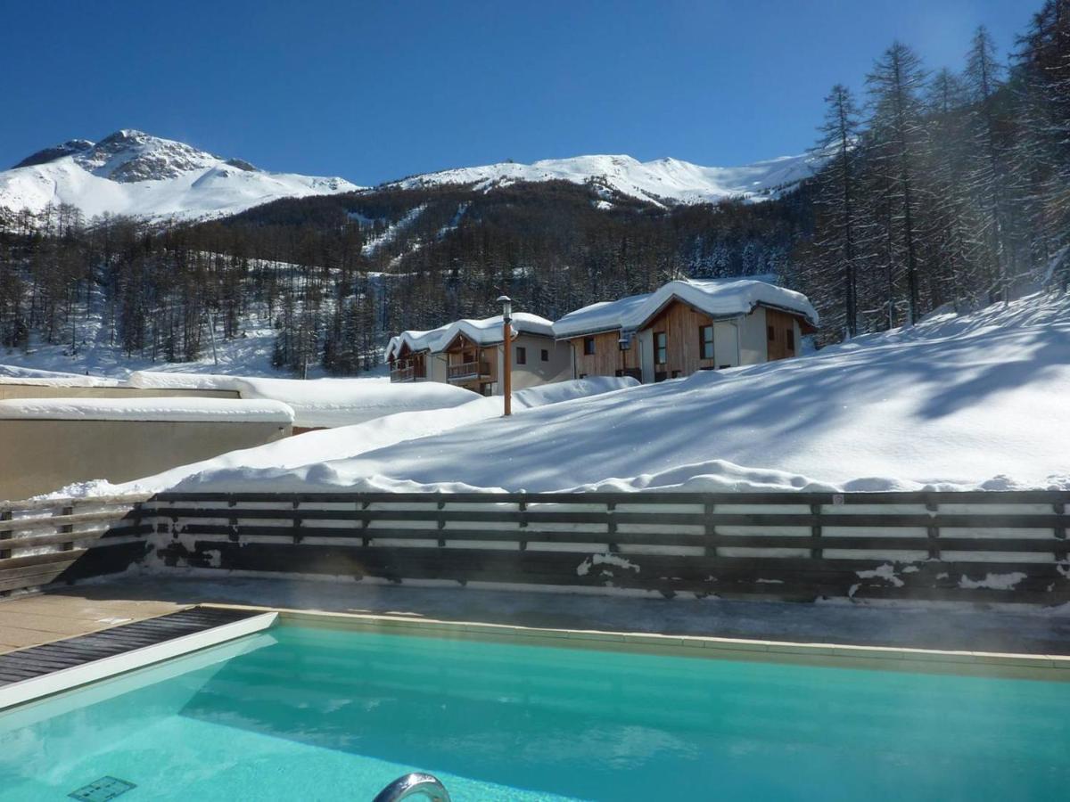 فيلا Chalet Confortable Avec Piscine & Sauna, Aux Pieds Des Pistes Des Orres 1800, Grand Duplex Pour 6 Pers. - Fr-1-322-57 ليه أورس المظهر الخارجي الصورة